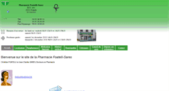 Desktop Screenshot of pharmaciefoatellisares.com